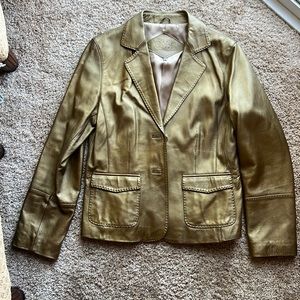 Cabi leather jacket